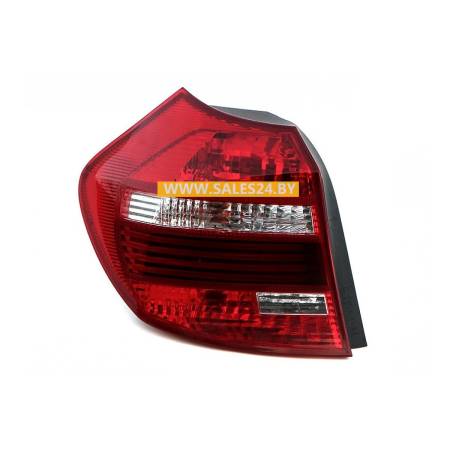 Фонарь задний левый внешний ДИОД красный тонированный (3/5ДВ.) BMW 1 E87 2007-2012 | DEPO / Тайвань