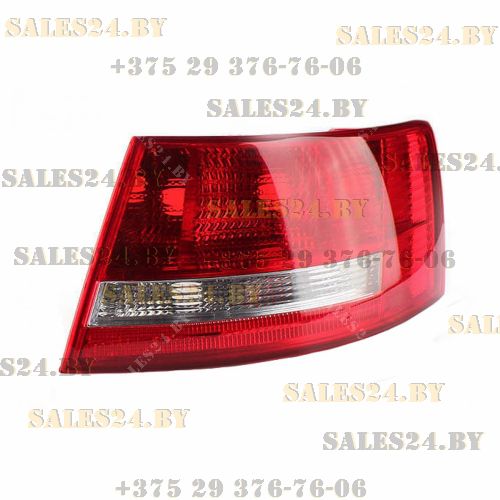 Фонарь задний правый красно-белый AUDI A6 C6 2004-2008 | DEPO / Тайвань