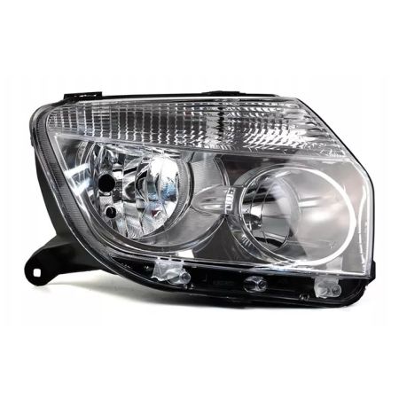 Фара передняя электрорегулировка черный отражатель правая RENAULT DUSTER 2010-2015 | TYC / Тайвань