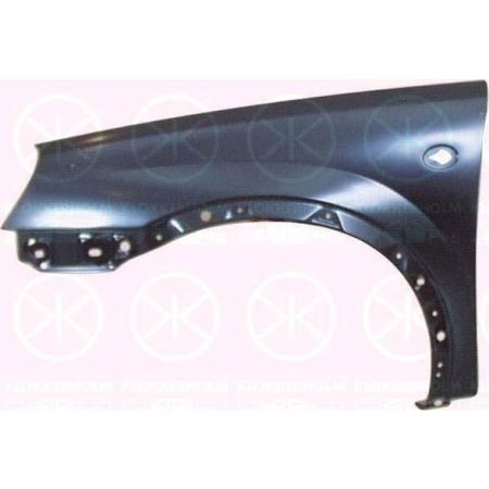 Крыло переднее левое с отв. повторителя поворота OPEL CORSA C 2000-2006 / OPEL COMBO 2001-2011 | AVG / Чехия - Тайвань - Китай