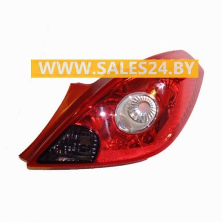 Фонарь задний светлый правый (3ДВ.) OPEL CORSA D 2006-2010 | TYC / Тайвань