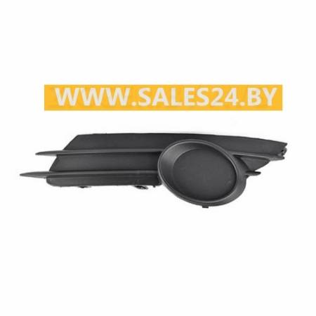 Решетка бампера переднего левая без отв. под противотуманку OPEL CORSA D 2006-2010 | AVG / Чехия - Тайвань - Китай