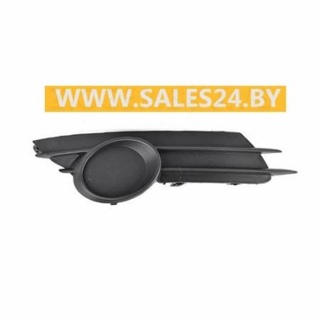 Решетка бампера переднего правая без отв. под противотуманку OPEL CORSA D 2006-2010 | AVG / Чехия - Тайвань - Китай