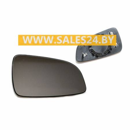 Зеркальный элемент с рамкой и подогревом правый CV OPEL ASTRA H 2004-2010 | AVG / Чехия - Тайвань - Китай