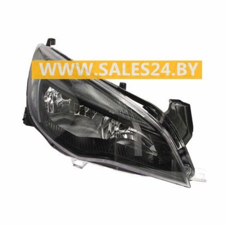 Фара передняя с электрокорректором черный отражатель правая OPEL ASTRA J 2009-2012 | DEPO / Тайвань
