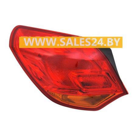 Фонарь задний наружный красный левый (ХЭТЧБЭК 5ДВ.) OPEL ASTRA J 2009-2012 | TYC / Тайвань 2 Фонарь задний наружный красный левый (ХЭТЧБЭК 5ДВ.) OPEL ASTRA J 2009-2012 | TYC / Тайвань 1