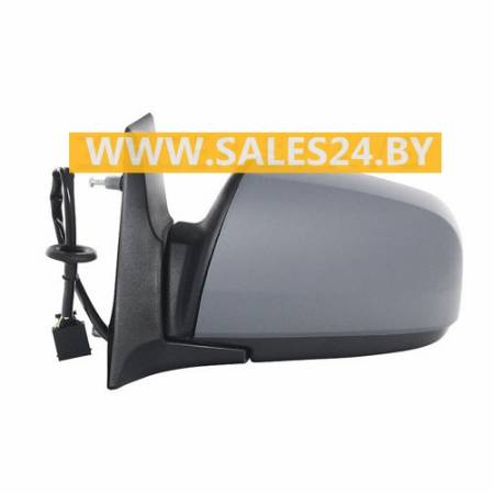 Зеркало грунтованное электрическое с подогревом левое OPEL ZAFIRA B 2008-2011 | AVG / Чехия - Тайвань - Китай