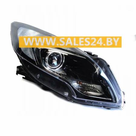 Фара передняя под электрокорректор черная правая OPEL ZAFIRA C 2011-2016 | DEPO / Тайвань