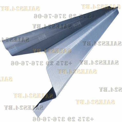 Порог (1,0 мм, ОЦИНК) правый (полный профиль, до резинки) ACURA TSX / HONDA ACCORD VII 2003-2007 | Кузовсталь / Беларусь