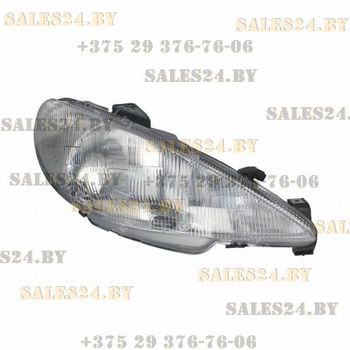 Фара передняя правая с электрокорректором PEUGEOT 206 1998-2003 | DEPO / Тайвань