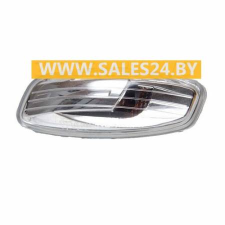 Повторитель поворота в крыло белый левый CITROEN C3 2009-2012 | TYC / Тайвань