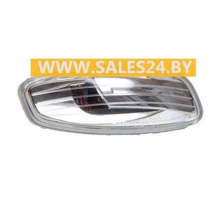 Повторитель поворота в крыло белый правый CITROEN C3 2009-2012 | TYC / Тайвань
