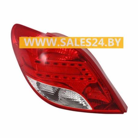 Фонарь задний ДИОД левый (ХЭТЧБЭК) PEUGEOT 207 2009-2012 | TYC / Тайвань
