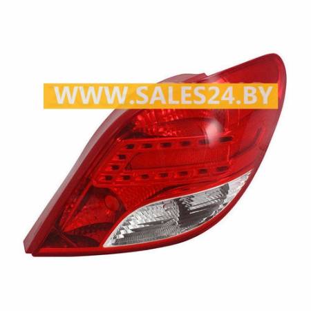 Фонарь задний HB LED 09-11 правый TYC PEUGEOT 207 (02/2006-) | 55 08 074 4T
