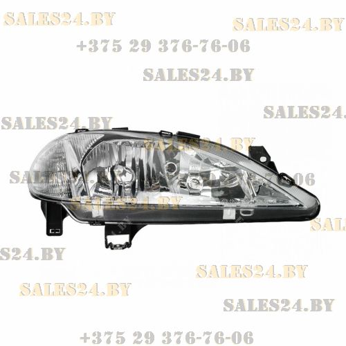 Фара передняя электрорегулировка 2 лампочки правая RENAULT MEGANE 1999-2002 | DEPO / Тайвань