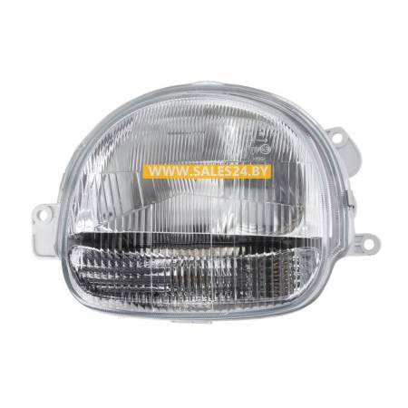 Фара передняя левая с электрокорректором RENAULT TWINGO 1998-2000 | DEPO / Тайвань