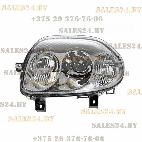 Фара передняя левая с электрокорректором RENAULT: CLIO 03.98-, 5D | DEPO / Тайвань