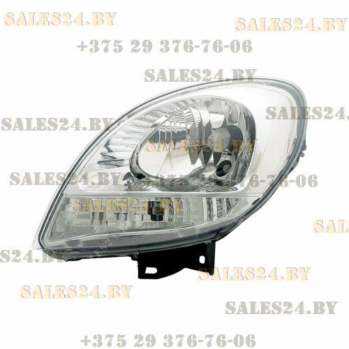 Фара передняя левая с электрокорректором RENAULT KANGOO 2003-2007 | DEPO / Тайвань