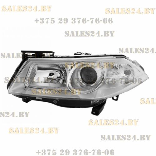 Фара передняя левая с электрокорректором линзованная RENAULT MEGANE 2006-2008 | DEPO / Тайвань