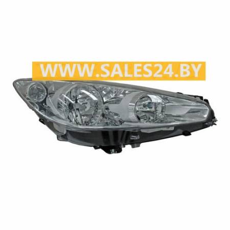 Фара передняя правая под электрокорректор PEUGEOT 308 2011-2013 | TYC / Тайвань