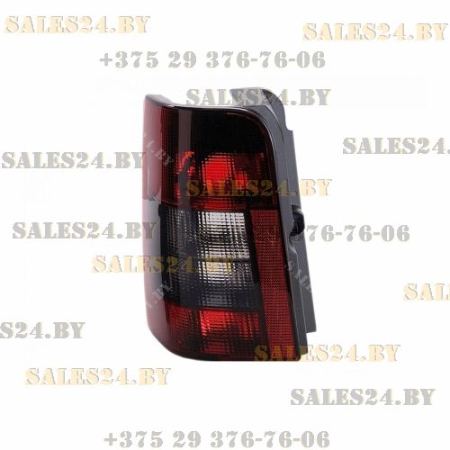 Фонарь задний левый чёрно-красный CITROEN BERLINGO / PEUGEOT PARTNER 1996-2002 | DEPO / Тайвань