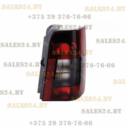 Фонарь задний правый чёрно-красный CITROEN BERLINGO / PEUGEOT PARTNER 1996-2002 | DEPO / Тайвань
