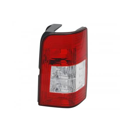Фонарь задний правый красно-белый (1ДВ.) CITROEN BERLINGO / PEUGEOT PARTNER 2005-2008 | DEPO / Тайвань
