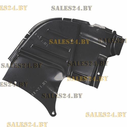 Защита бампера нижняя перед ABS+PVC левый RENAULT MEGANE (_A) / SCENIC, 09.95-09.99 | POLCAR / Польша