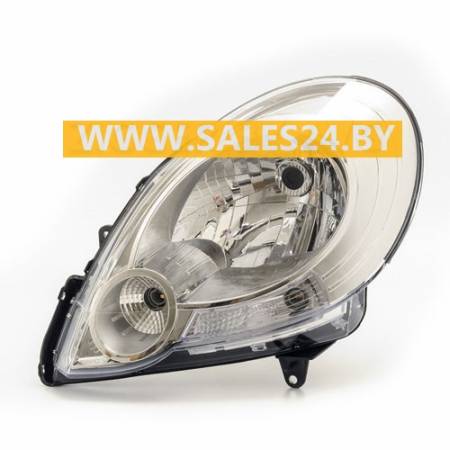 Фара передняя левая под электрокорректор RENAULT KANGOO 2008-2013 | TYC / Тайвань