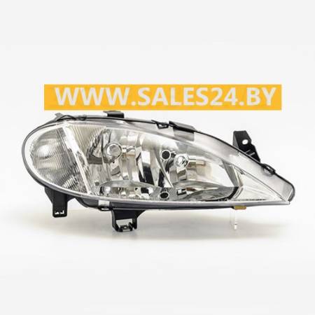 Фара передняя электрорегулировка 2 лампочки правая RENAULT MEGANE 1999-2002 | TYC / Тайвань