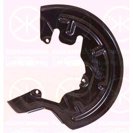 Кожух тормозного диска передний левый RENAULT MEGANE 2002-2008 / RENAULT MEGANE SCENIC 2003-2009  | KLOKKERHOLM / Дания -  6041377