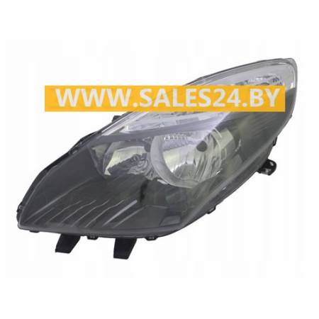 Фара передняя левая под электрокорректор RENAULT SCENIC 2009-2012 | TYC / Тайвань
