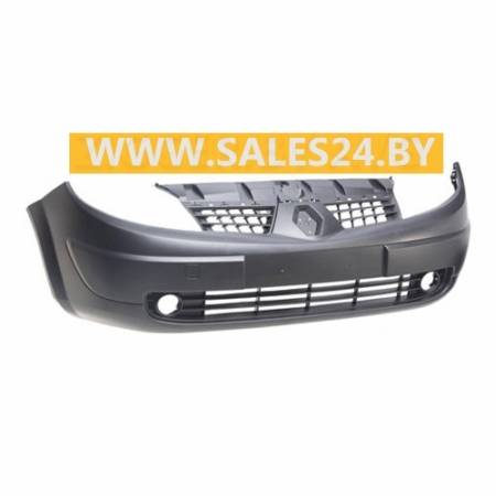 Бампер передний грунтованный RENAULT MEGANE SCENIC 2003-2005 | AVG / Чехия - Тайвань - Китай