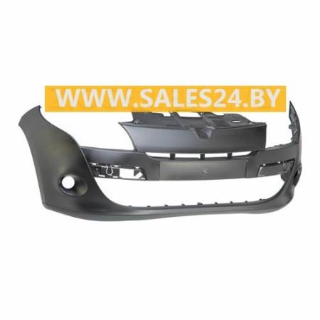 Бампер передний черный RENAULT MEGANE 2008-2012 | AVG / Чехия - Тайвань - Китай
