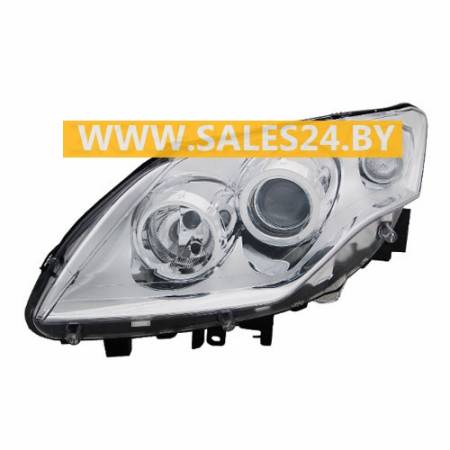 Фара передняя электрическая хромированный отражатель H7/H7 левая RENAULT LAGUNA 2007-2011 | TYC / Тайвань
