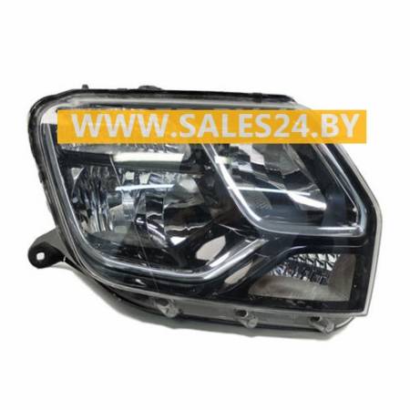 Фара передняя электрорегулировка черный отражатель правая RENAULT DUSTER 2015-2020 | TYC / Тайвань