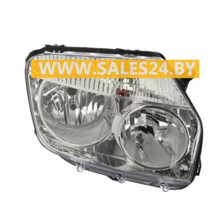 Фара передняя электрорегулировка хромированный отражатель правая RENAULT DUSTER 2010-2015 | DEPO / Тайвань