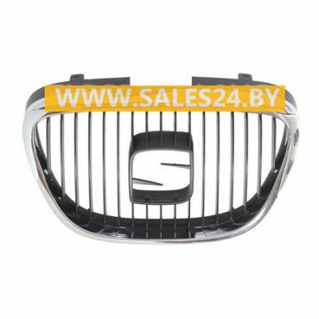 Решетка радиатора с хромированным молдингом SEAT ALTEA 2004-2009 / SEAT TOLEDO 2004-2009 / SEAT LEON 2005-2009 | AVG / Чехия - Тайвань - Китай