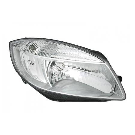 Фара передняя правая с электрокорректором SKODA FABIA 2007-2010 / SKODA ROOMSTER 2006-2010 | DEPO / Тайвань