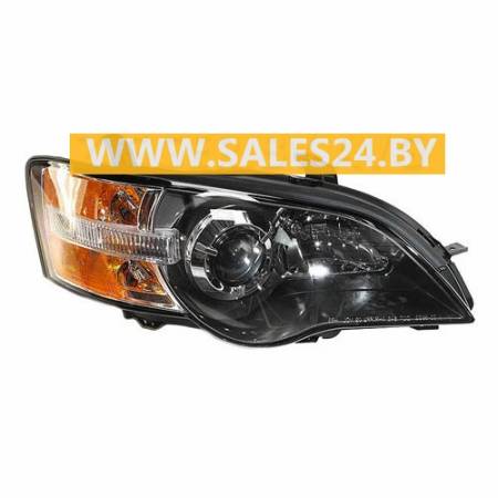 Фара передняя правая черный отражатель (США) SUBARU LEGACY B13 2004-2007 | TYC / Тайвань