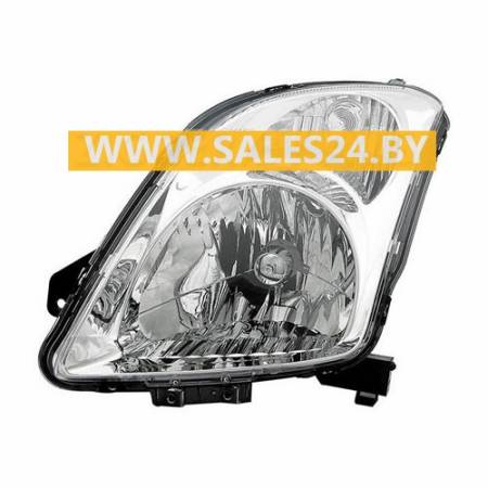 Фара передняя левая под электрокорректор (ЕВРОПА) SUZUKI SWIFT 2005-2010 | TYC / Тайвань