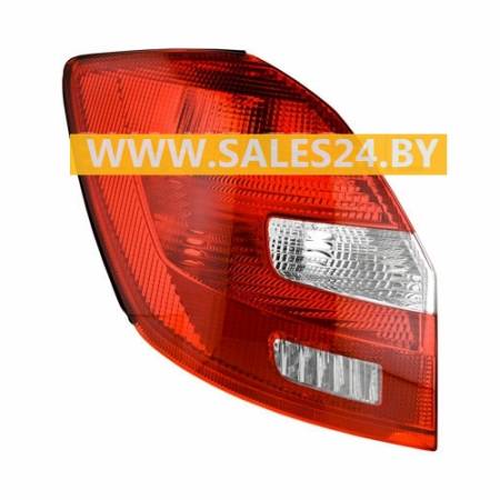 Фонарь задний левый (УНИВЕРСАЛ/ХЭТЧБЭК 5ДВ.) SKODA FABIA 2007-2014 | TYC / Тайвань