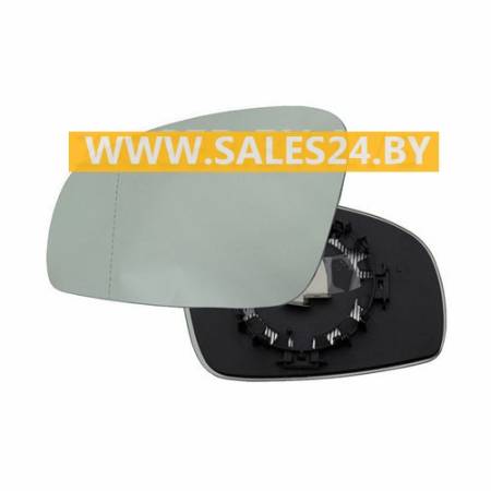 Зеркальный элемент с рамкой и подогревом левый AF SKODA FABIA 2006-2014 / SKODA ROOMSTER 2006-2015 | AVG / Чехия - Тайвань - Китай