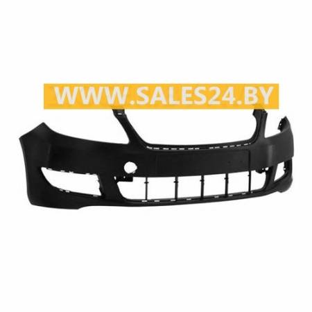 Бампер передний черный SKODA FABIA 2010-2014 / SKODA ROOMSTER 2010-2015 | AVG / Чехия - Тайвань - Китай