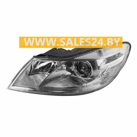 Фара передняя электрорегулировка+корректор левая TYC SKODA OCTAVIA 2009-2012 | TYC / Тайвань
