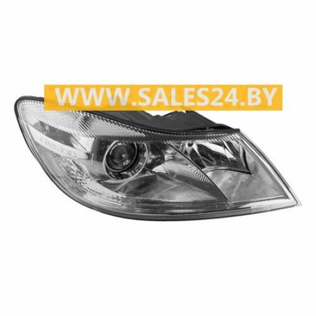 Фара передняя электрорегулировка+корректор правая TYC SKODA OCTAVIA 2009-2012 | TYC / Тайвань