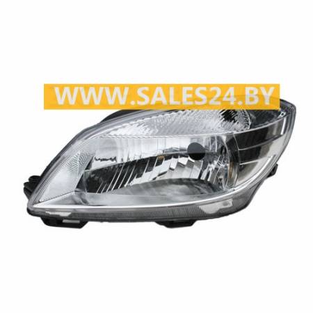 Фара передняя с электрокорректором H4 левая SKODA FABIA 2010-2014 / SKODA ROOMSTER 2010-2015 | TYC / Тайвань