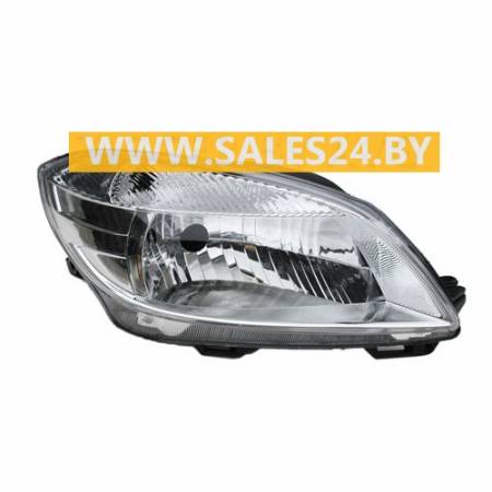 Фара передняя с электрокорректором H4 правая SKODA FABIA 2010-2014 / SKODA ROOMSTER 2010-2015 | TYC / Тайвань