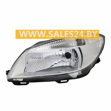 Фара передняя с электрокорректором левая SKODA FABIA 2007-2010 / SKODA ROOMSTER 2006-2010 | TYC / Тайвань