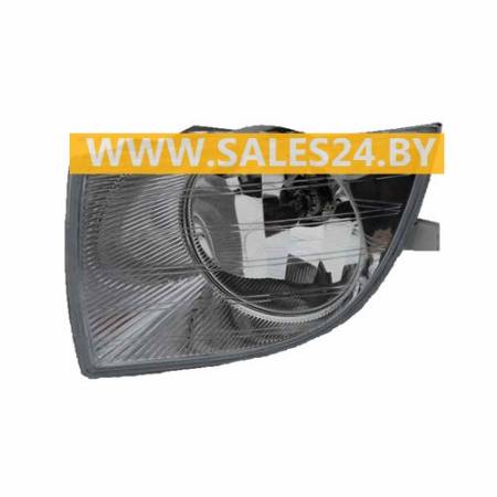 Фара противотуманная H8 + Static cornering lamp левая SKODA FABIA 2007-2010 / SKODA ROOMSTER 2006-2010 | TYC / Тайвань
